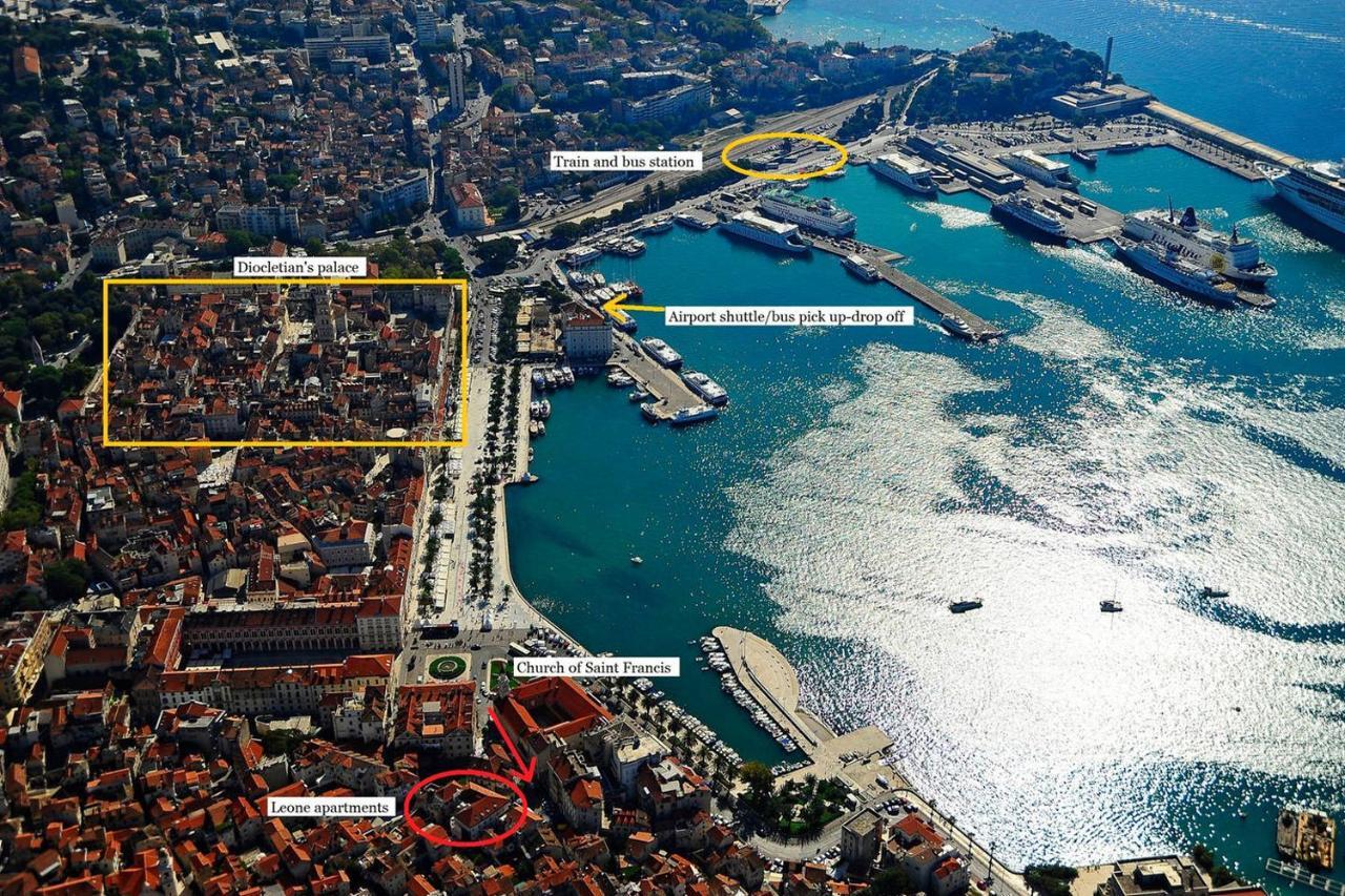Luxury Apts Leone Split Centre Εξωτερικό φωτογραφία